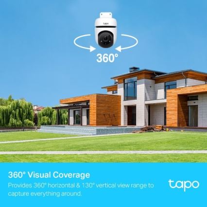 TP-Link - Vonkajšia kamera so senzorom IP65 Wi‑Fi