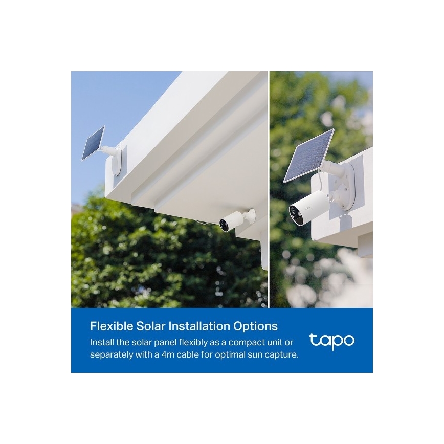 TP-Link - Vonkajšia solárna kamera IP65 Wi-Fi