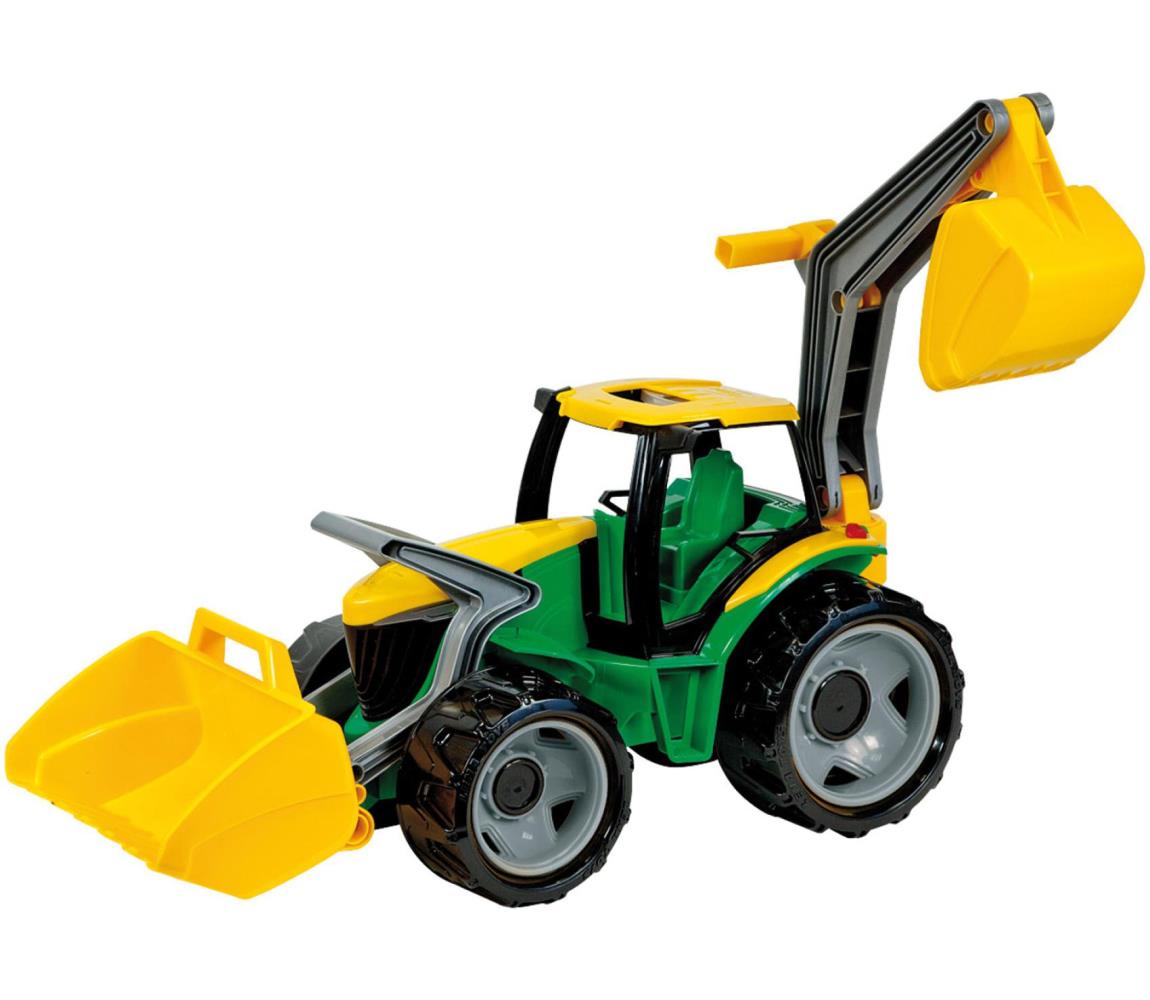 Lena Traktor s lopatou 65 cm zelený/žltý 43002080