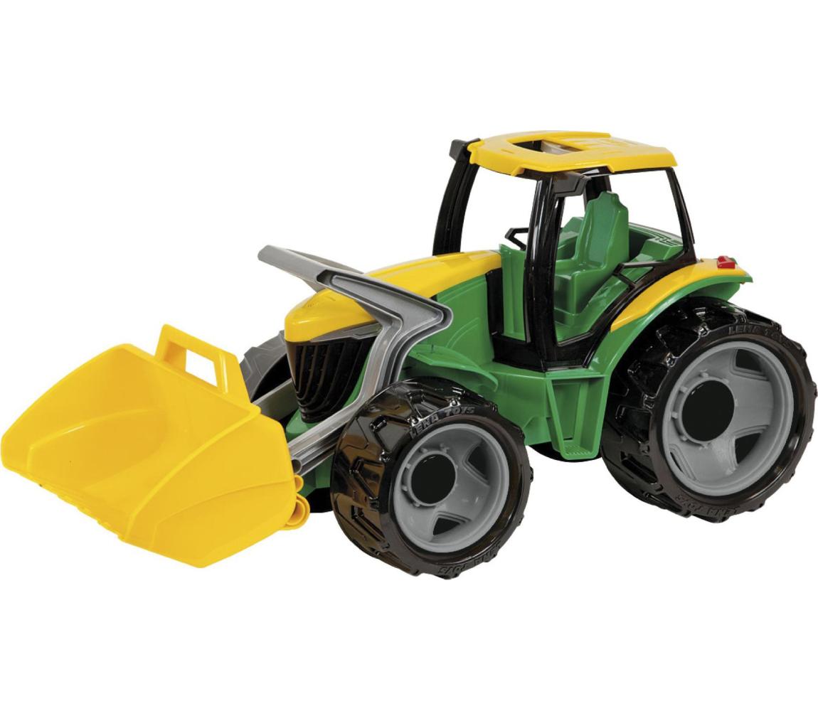 Lena Traktor s lyžicou 65 cm, zelený/žltý 43002057