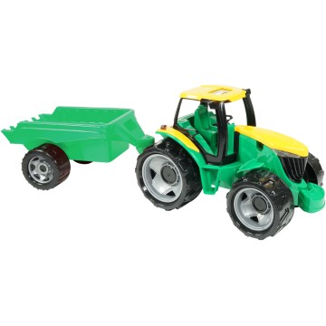 Traktor s prívesom 71 cm zelený/žltý