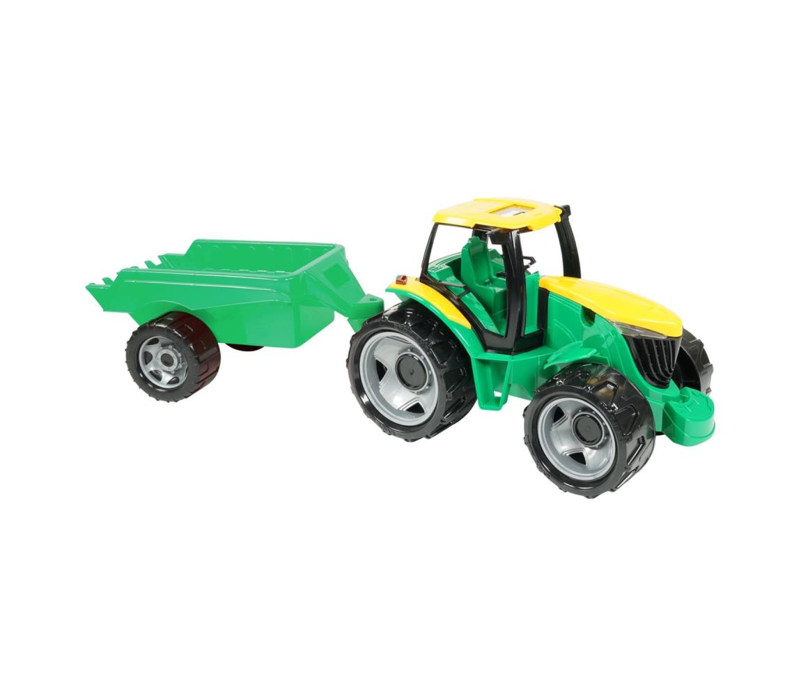 Lena Traktor s prívesom 71 cm zelený/žltý 43002122