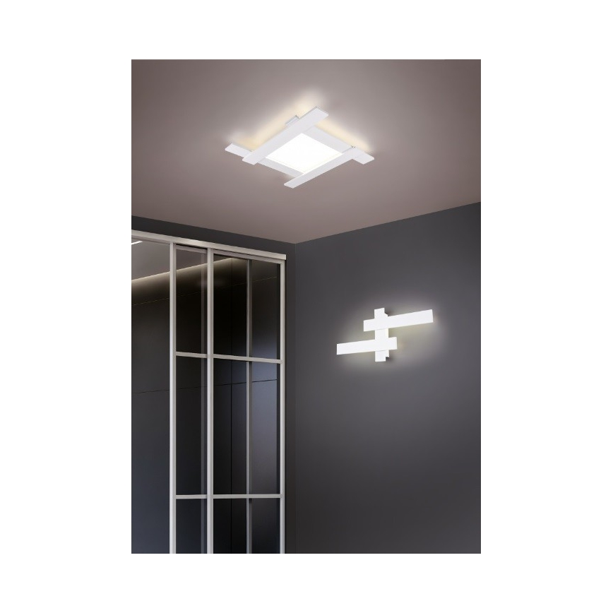 Trio - LED Stmievateľné stropné svietidlo BELFAST LED/18W/230V + LED/14W/230V 4000K