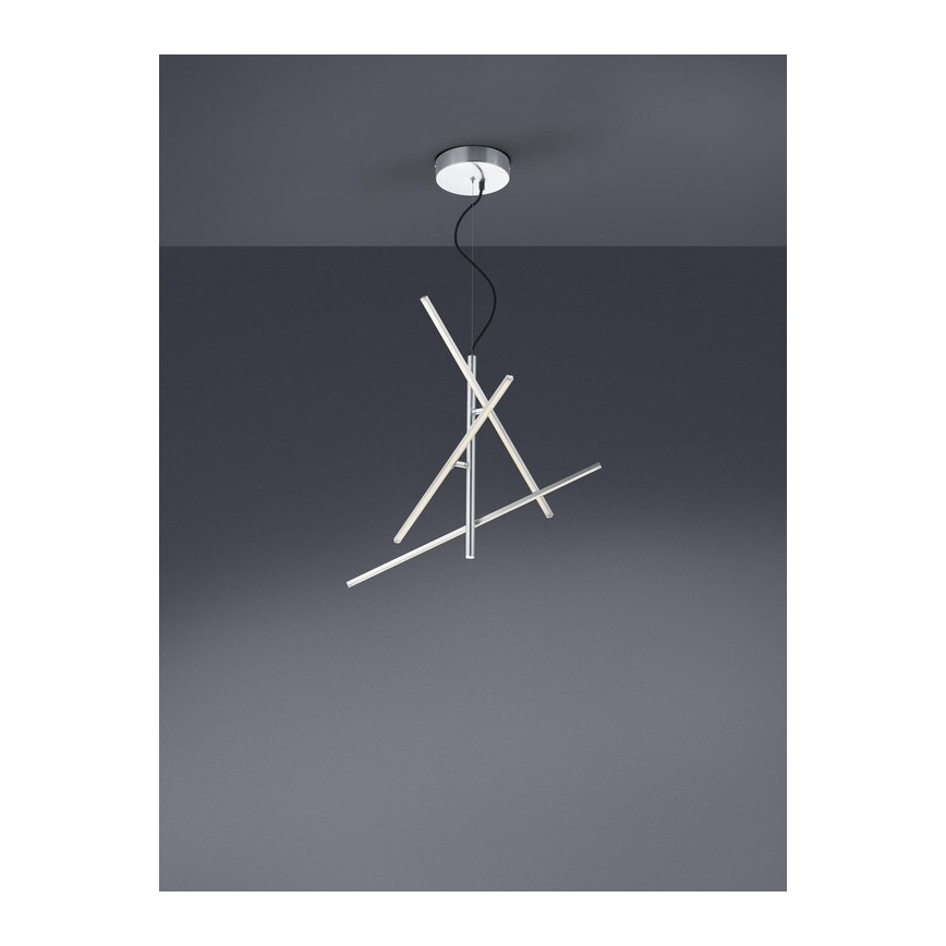 Trio - LED Stmievateľný luster na lanku TIRIAC 3xLED/7,5W/230V