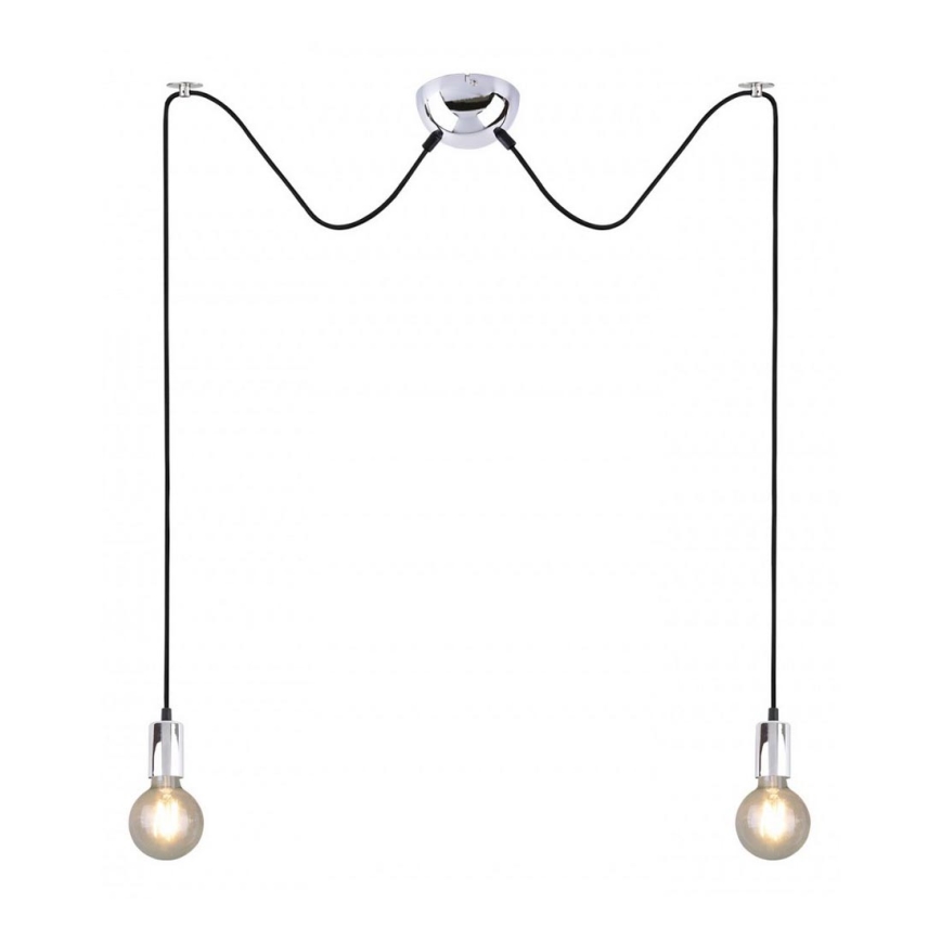 Trio - Luster na lanku CORD 2xE27/60W/230V pavúk