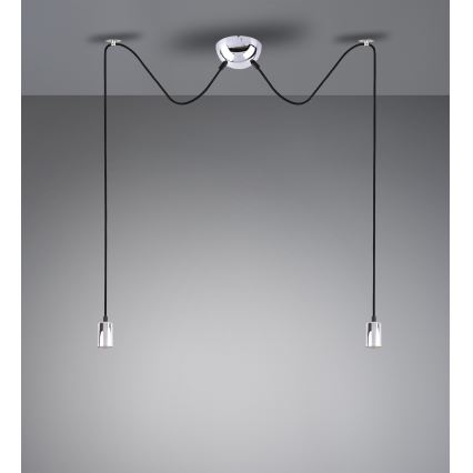 Trio - Luster na lanku CORD 2xE27/60W/230V pavúk