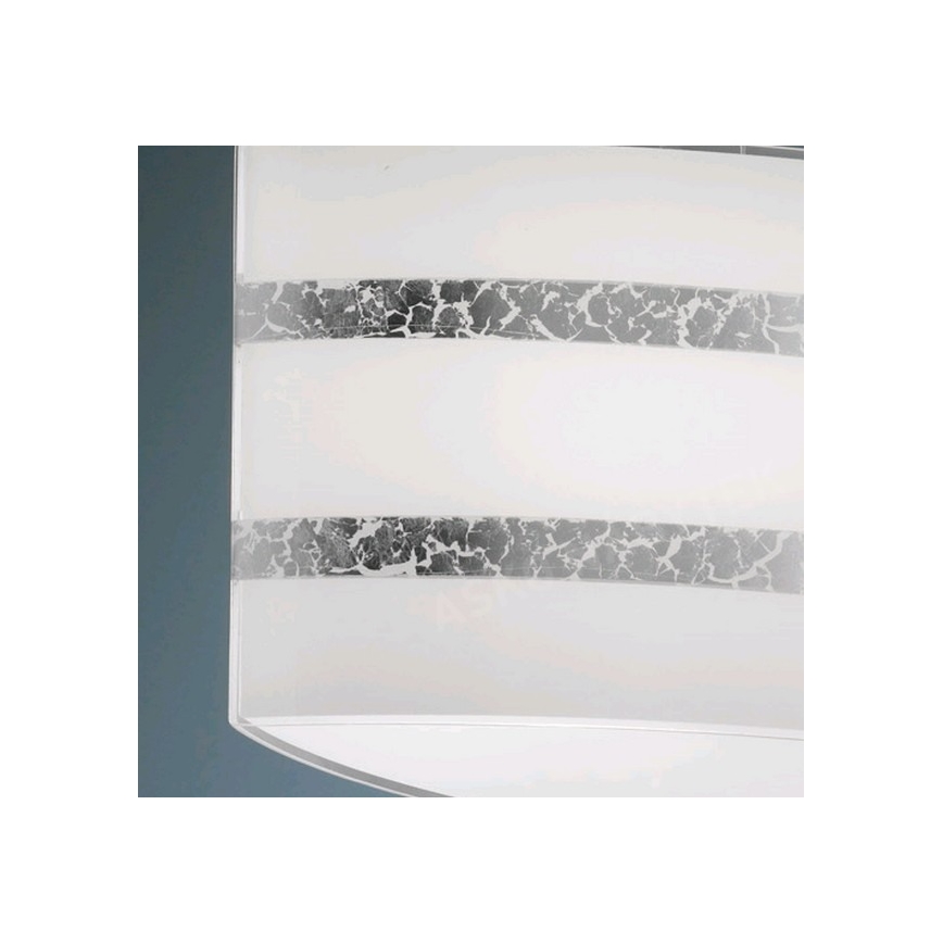 Trio - Luster na lanku NIKOSIA 2xE27/40W/230V strieborná
