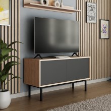 TV stolík BASIC 57x104 cm hnedá/antracit