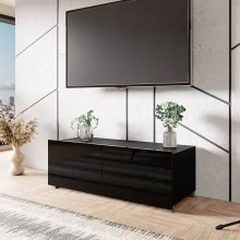 TV stolík CALABRINI 37x100 cm čierna