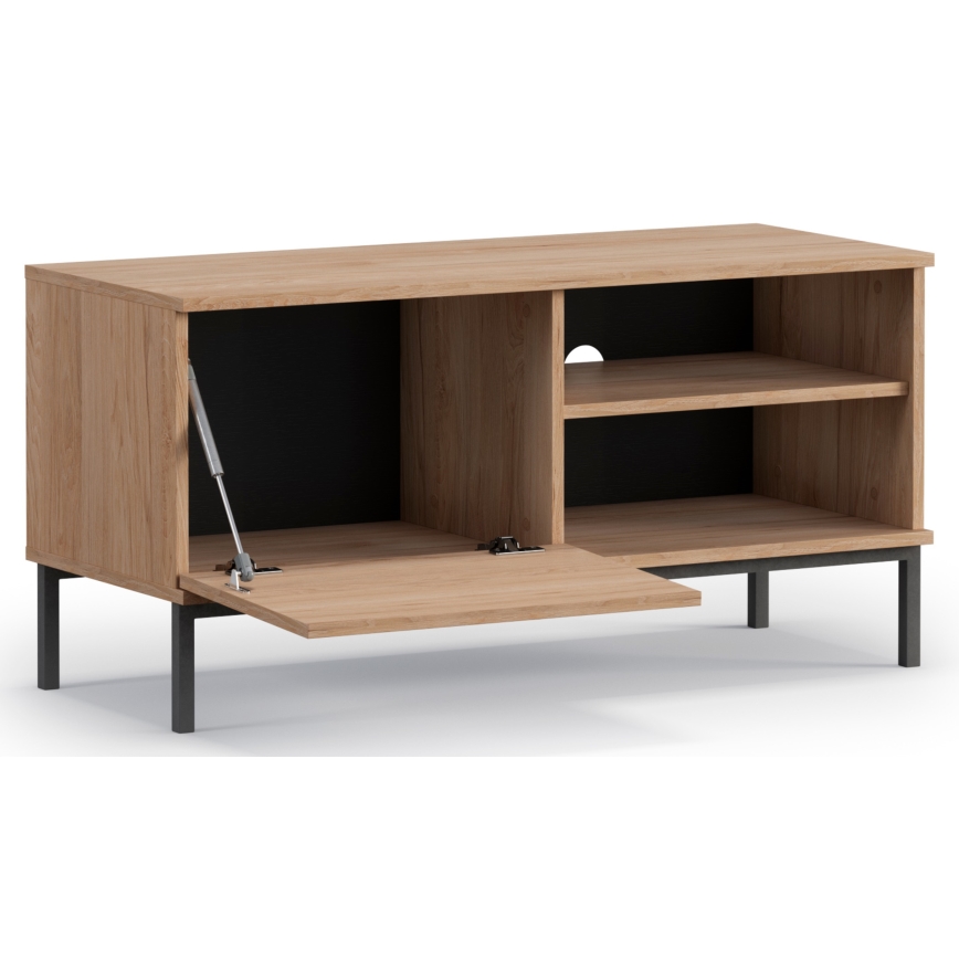 TV stolík ERISTI 50x100,8 cm biely orech