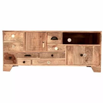 TV stolík MANU 120x50 cm masív/mangovník
