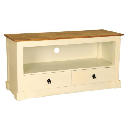 TV stolík RETRO 60x120 cm masív/mangovník