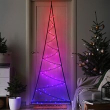 Twinkly - LED RGB Vonkajší vianočný stromček LIGHT TREE 70xLED IP44 Wi-Fi