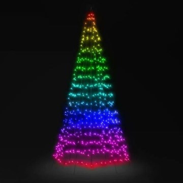 Twinkly - LED RGBW Stmievateľný vonkajší vianočný stromček LIGHT TREE 750xLED 4m IP44 Wi-Fi