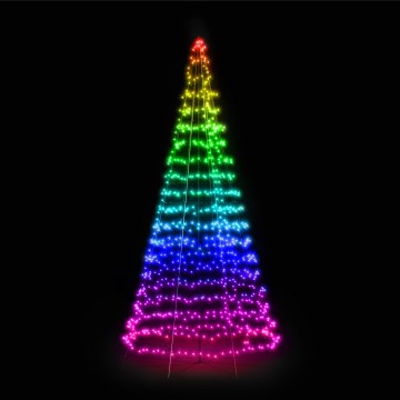 Twinkly - LED RGBW Stmievateľný vonkový vianočný stromček LIGHT TREE 1000xLED 6 m IP44 Wi-Fi