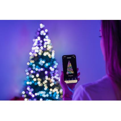 Twinkly - LED RGBW Stmievateľný vianočný stromček TREE 435xLED 2,1 m Wi-Fi
