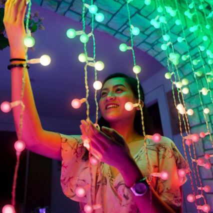 Twinkly - Dekoračné silikónové koncovky MINI CAPS 100 ks