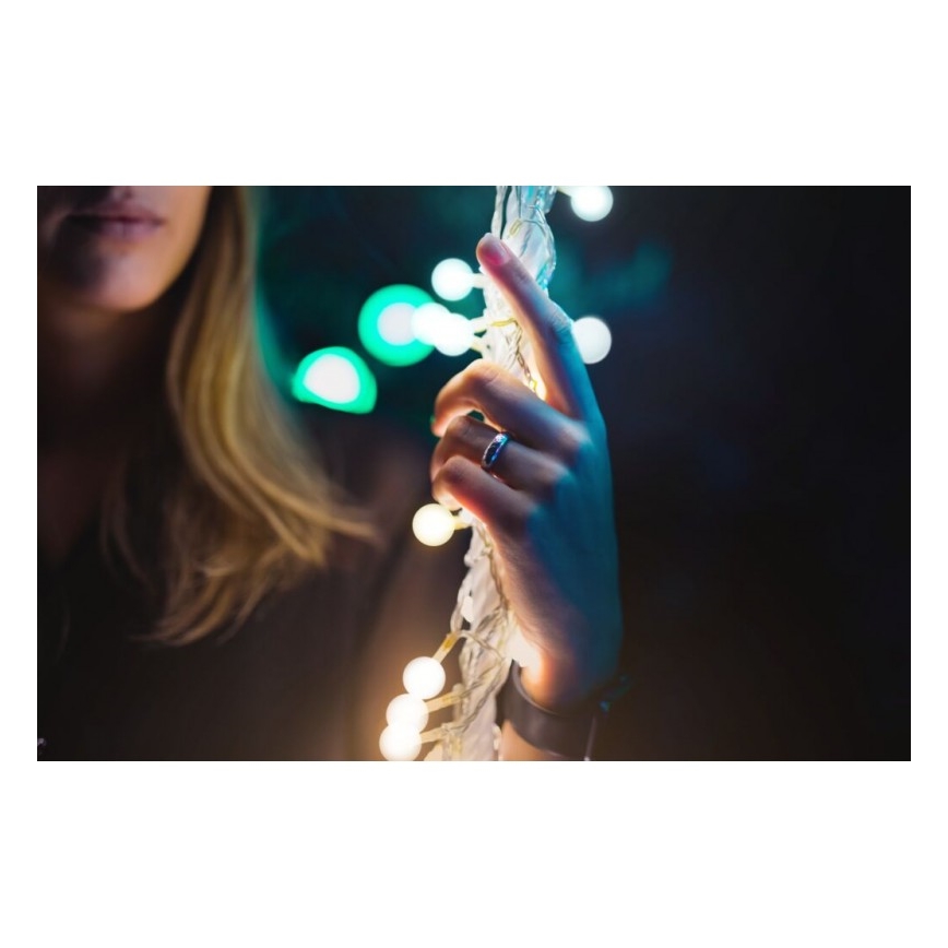 Twinkly - Dekoračné silikónové koncovky MINI CAPS 100 ks