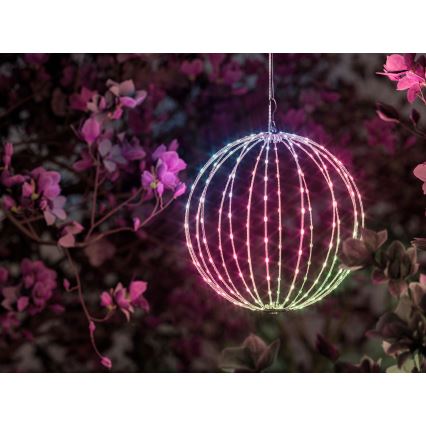 Twinkly - LED RGBW Stmievateľná vonkajšia dekorácia SPHERE 210xLED IP44 Wi-Fi