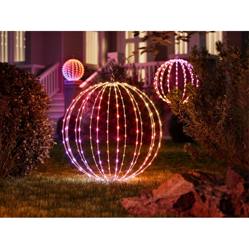 Twinkly - LED RGBW Stmievateľná vonkajšia dekorácia SPHERE 210xLED IP44 Wi-Fi