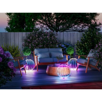 Twinkly - LED RGBW Stmievateľná vonkajšia dekorácia SPHERE 210xLED IP44 Wi-Fi