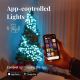 Twinkly - LED RGB Stmievateľný vonkajší vianočná reťaz CLUSTER 400xLED 9,5m IP44 Wi-Fi