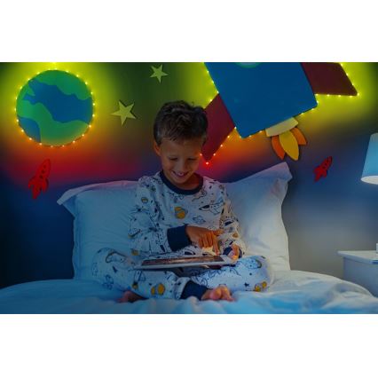 Twinkly - LED RGB Vonkajší stmievateľný pásik DOTS 400xLED 20 m IP44 Wi-Fi