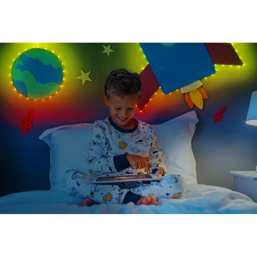 Twinkly - LED RGB Vonkajší stmievateľný pásik DOTS 400xLED 20 m IP44 Wi-Fi