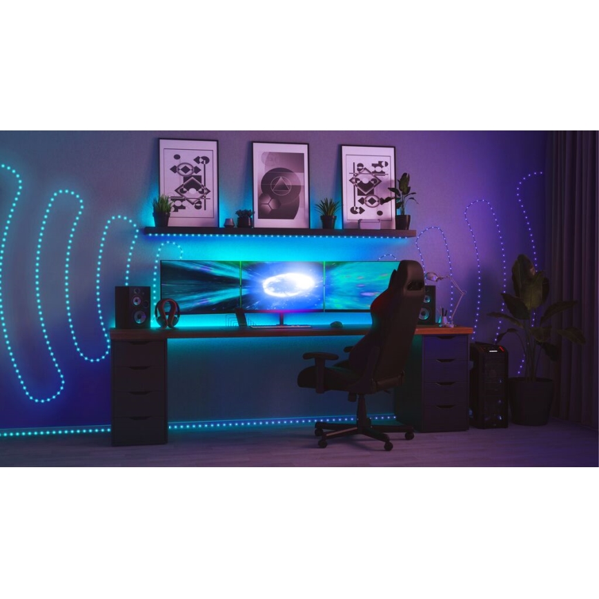 Twinkly - LED RGB Vonkajší stmievateľný pásik DOTS 400xLED 20 m IP44 Wi-Fi