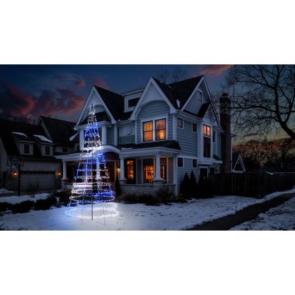 Twinkly - LED RGBW Stmievateľný vonkový vianočný stromček LIGHT TREE 1000xLED 6 m IP44 Wi-Fi