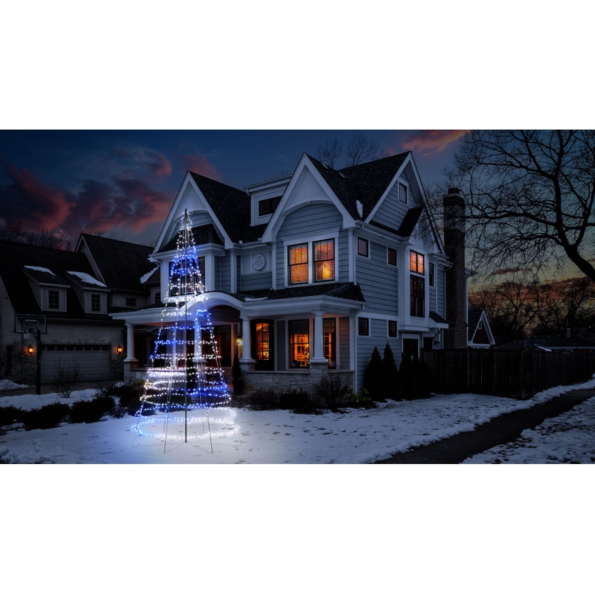 Twinkly - LED RGBW Stmievateľný vonkový vianočný stromček LIGHT TREE 1000xLED 6 m IP44 Wi-Fi