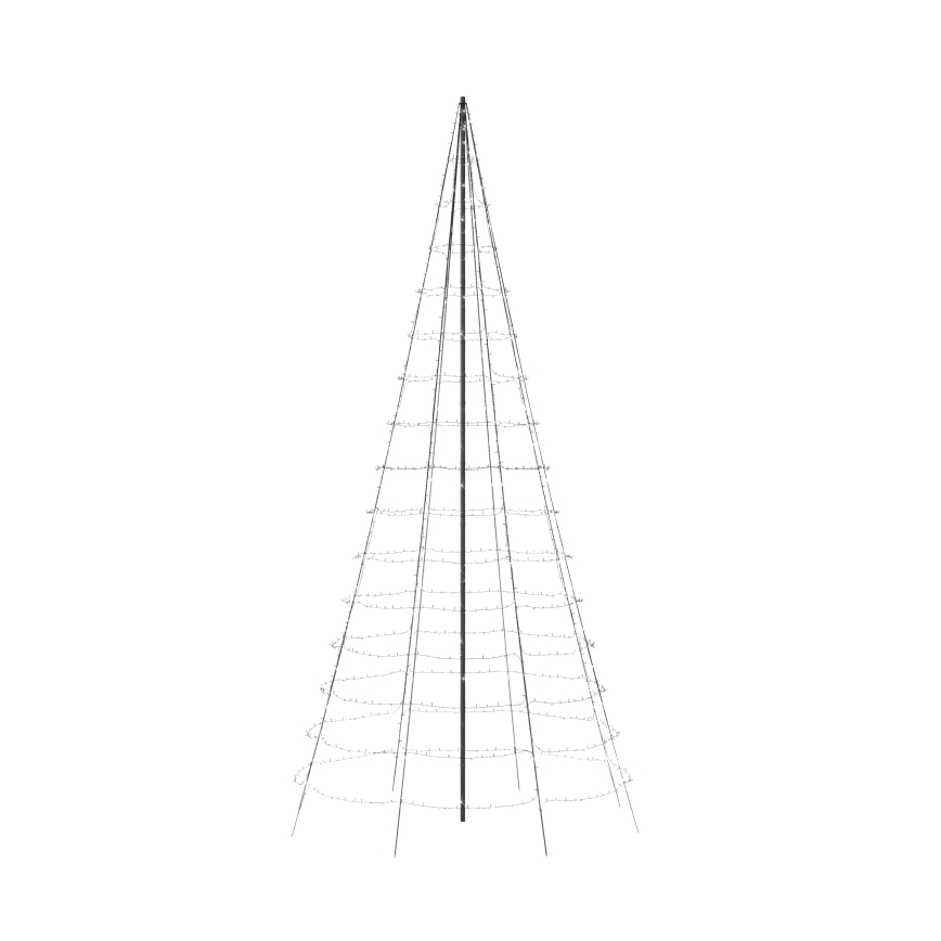 Twinkly - LED RGBW Stmievateľný vonkový vianočný stromček LIGHT TREE 1000xLED 6 m IP44 Wi-Fi