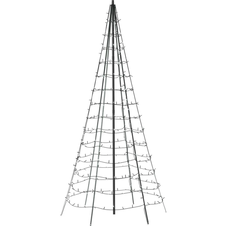 Twinkly - LED RGBW Stmievateľný vonkajší vianočný stromček LIGHT TREE 300xLED 2m IP44 Wi-Fi