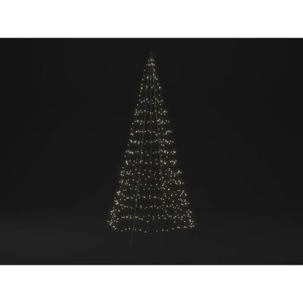 Twinkly - LED RGBW Stmievateľný vonkajší vianočný stromček LIGHT TREE 450xLED 3m IP44 Wi-Fi