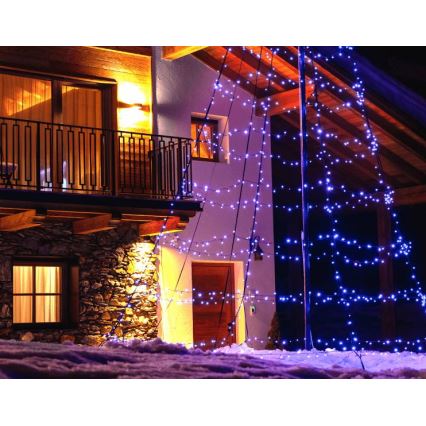 Twinkly - LED RGBW Stmievateľný vonkajší vianočný stromček LIGHT TREE 750xLED 4m IP44 Wi-Fi