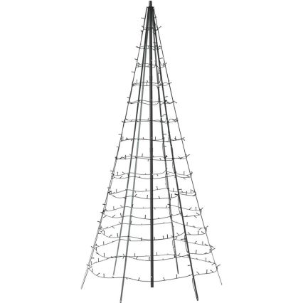 Twinkly - LED RGBW Stmievateľný vonkajší vianočný stromček LIGHT TREE 750xLED 4m IP44 Wi-Fi