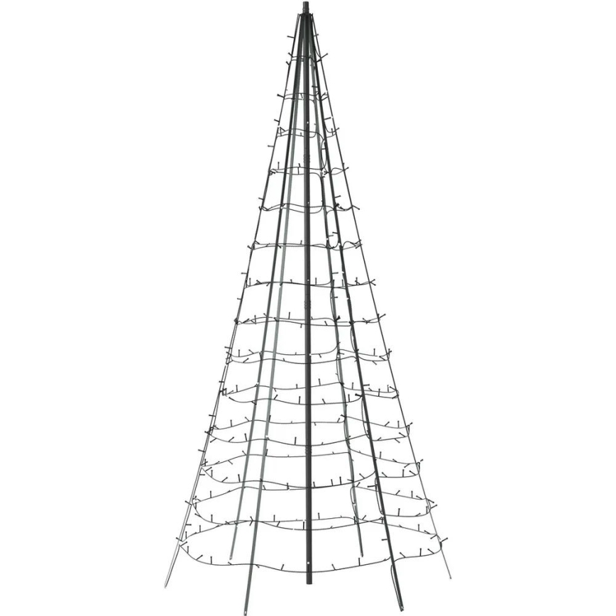 Twinkly - LED RGBW Stmievateľný vonkajší vianočný stromček LIGHT TREE 750xLED 4m IP44 Wi-Fi
