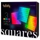 Twinkly - SADA 3xLED RGB Stmievateľný panel SQUARES 64xLED 16x16 cm Wi-Fi