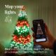 Twinkly - LED RGB Stmievateľný vonkajší vianočná reťaz STRINGS 100xLED 11,5m IP44 Wi-Fi