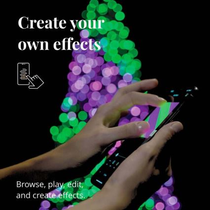 Twinkly - LED RGBW Stmievateľný vonkajší vianočný reťazec STRINGS 250xLED 23,5m IP44 Wi-Fi