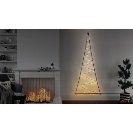 Twinkly - LED RGBW Stmievateľný vonkajší vianočný stromček LIGHT TREE 70xLED IP44 Wi-Fi