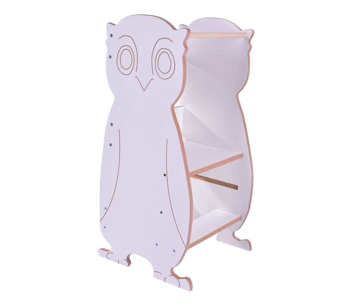 AVETO CZ Učiaca veža OWL biela 8590828049371