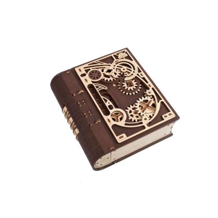 Ugears - 3D drevené mechanické puzzle Kniha tajomstiev