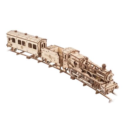 Ugears - 3D drevenené mechanické puzzle Harry Potter Rokfortský expres