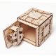 Ugears - 3D drevenené mechanické puzzle Trezor