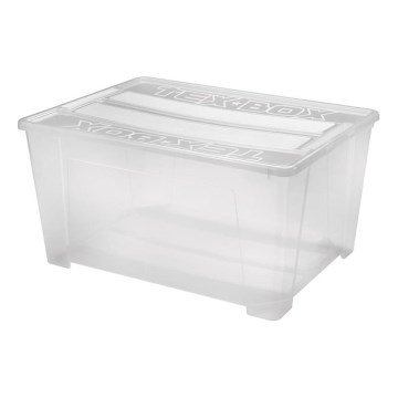 Úložný box TEX BOX 150 l priehľadný