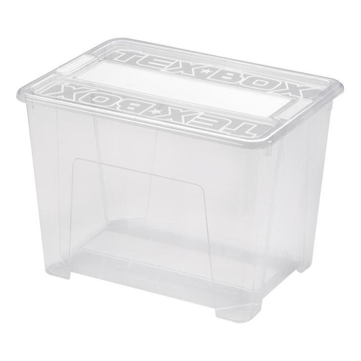 Úložný box TEX BOX 21 l číra