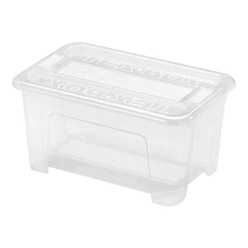 Úložný box TEX BOX 4,5 l číra