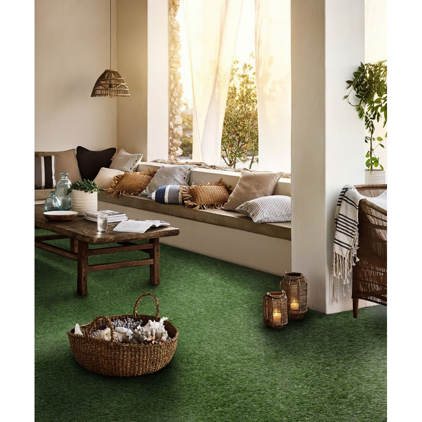 Umelý trávnikový koberec BELLIN 133x300 cm 18 mm zelený