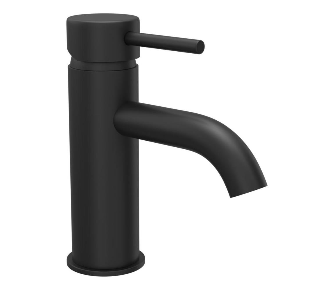 BATH DELUXE Umývadlová batéria DRAGOR 15,6 cm matná čierna 28-005-01-02-04